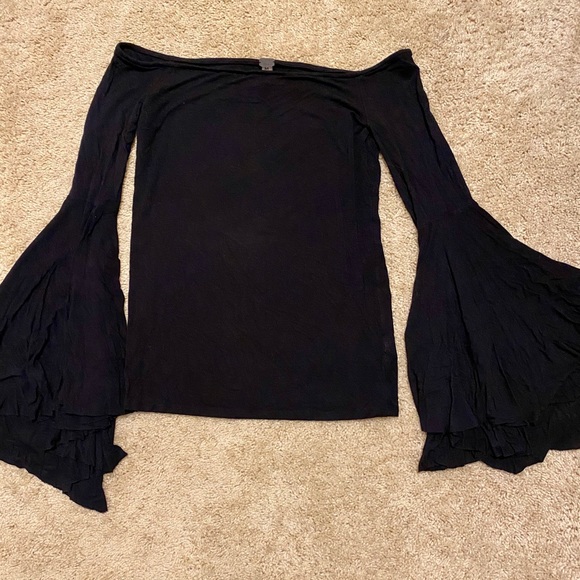Free People Tops - Free People Off-the-Shoulder Bell Sleeve Top